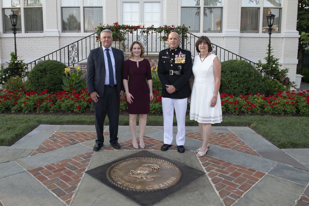 DSD Hicks attends Marine Barracks 8th and I Parade