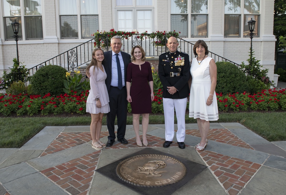 DSD Hicks attends Marine Barracks 8th and I Parade