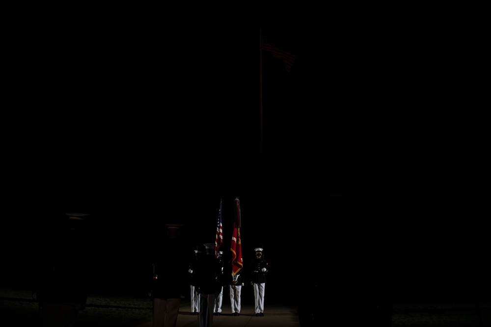 DSD Hicks attends Marine Barracks 8th and I Parade