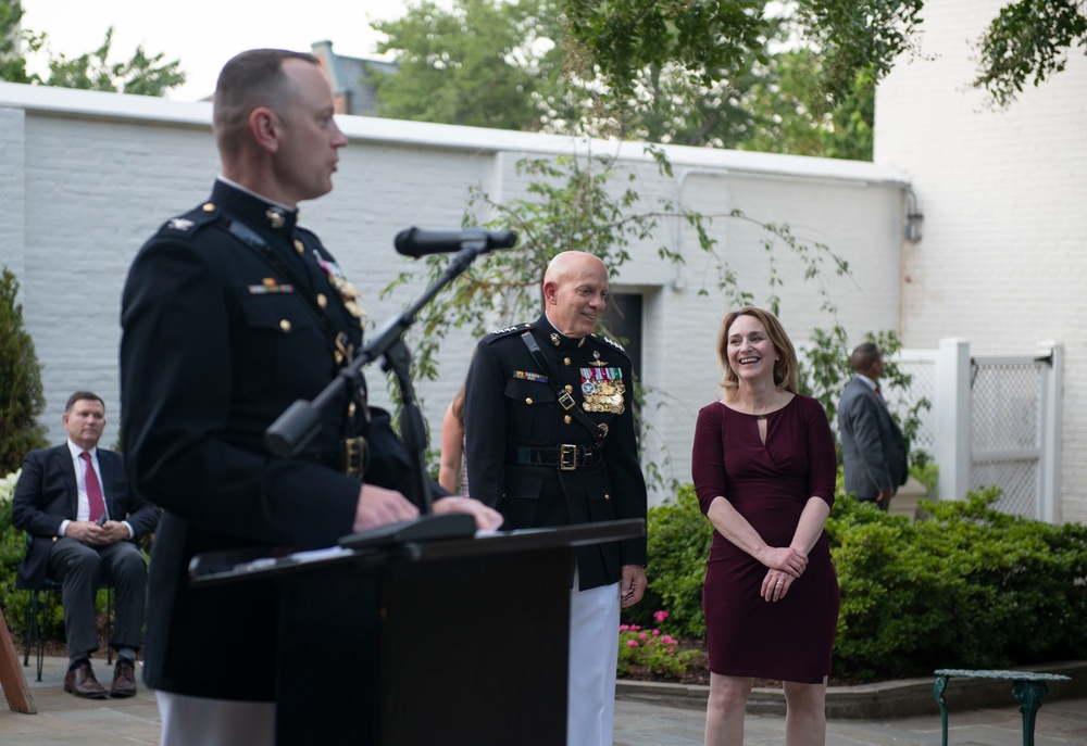 DSD Hicks attends Marine Barracks 8th and I Parade