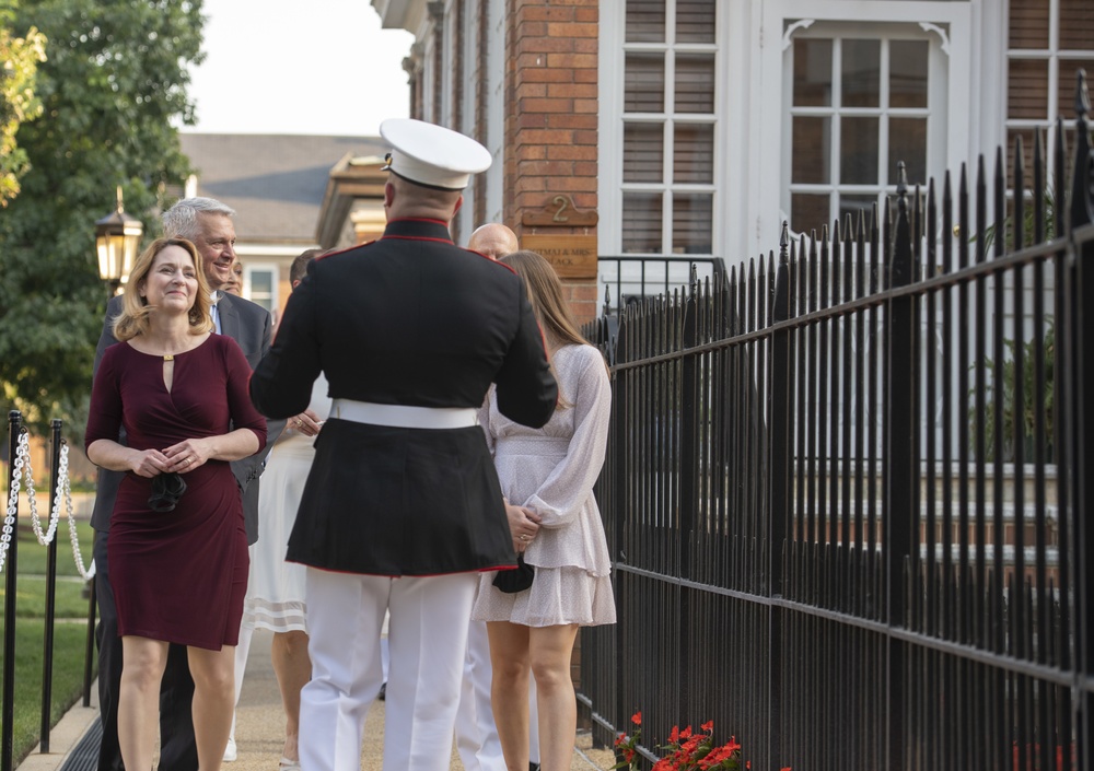 DSD Hicks attends Marine Barracks 8th and I Parade