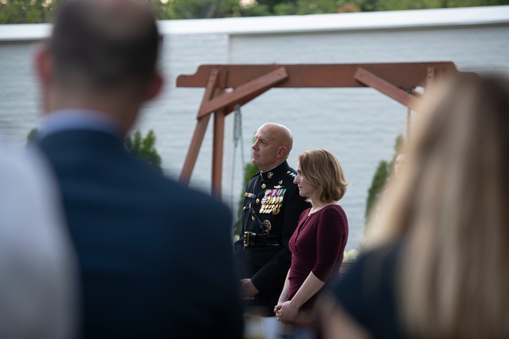 DSD Hicks attends Marine Barracks 8th and I Parade