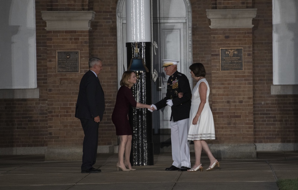 DSD Hicks attends Marine Barracks 8th and I Parade