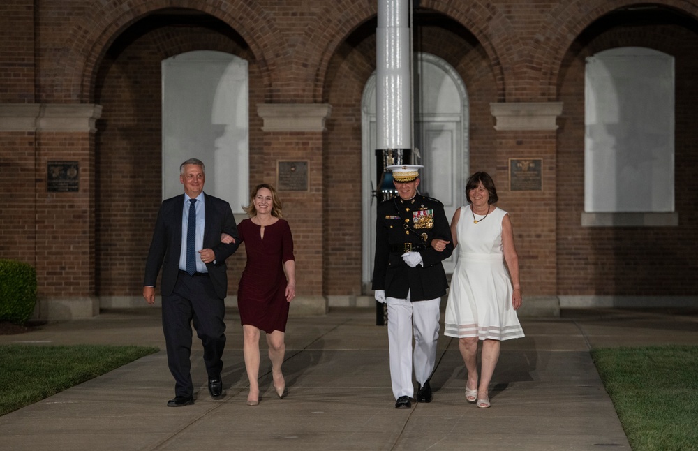 DSD Hicks attends Marine Barracks 8th and I Parade