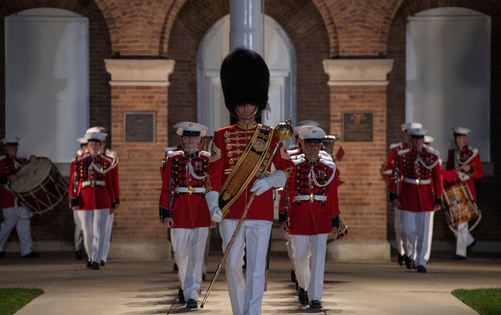 DSD Hicks attends Marine Barracks 8th and I Parade