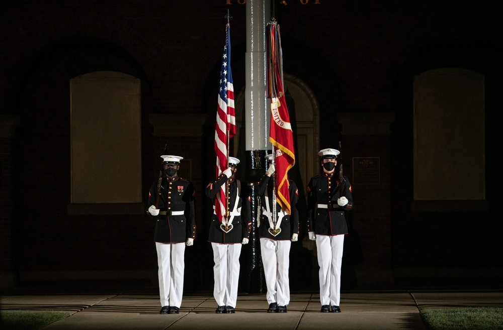 DSD Hicks attends Marine Barracks 8th and I Parade