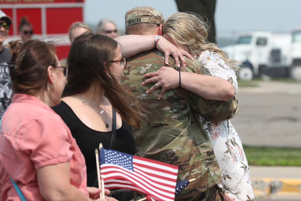 194th FA Return Home from Deployment