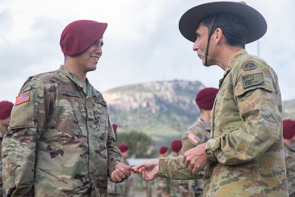 Talisman Sabre 21: 114 US paratroopers awarded Australian parachute wings