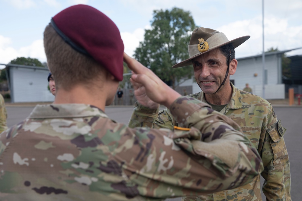 Talisman Sabre 21: 114 US paratroopers awarded Australian parachute wings