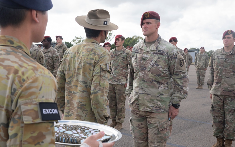 Talisman Sabre 21: 114 US paratroopers awarded Australian parachute wings