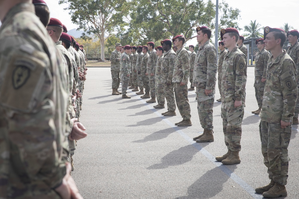 Talisman Sabre 21: 114 US paratroopers awarded Australian parachute wings