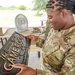 The 688th Cyberspace Wing Cyberspace Systems Support team bid farewell to Staff Sgt. James Swanson
