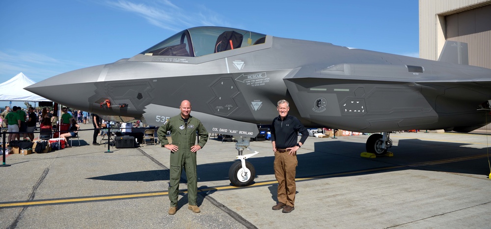 AFA President visits Eielson during Arctic Lightning Airshow
