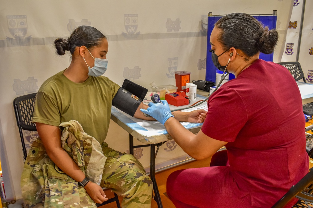 HIARNG partners to conduct a Blood Drive