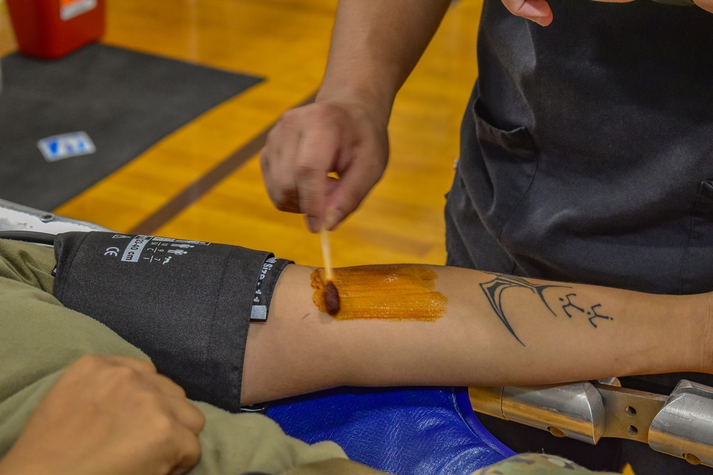 HIARNG partners to conduct a Blood Drive
