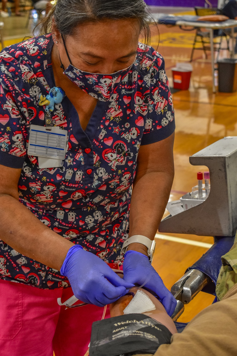 HIARNG partners to conduct a Blood Drive