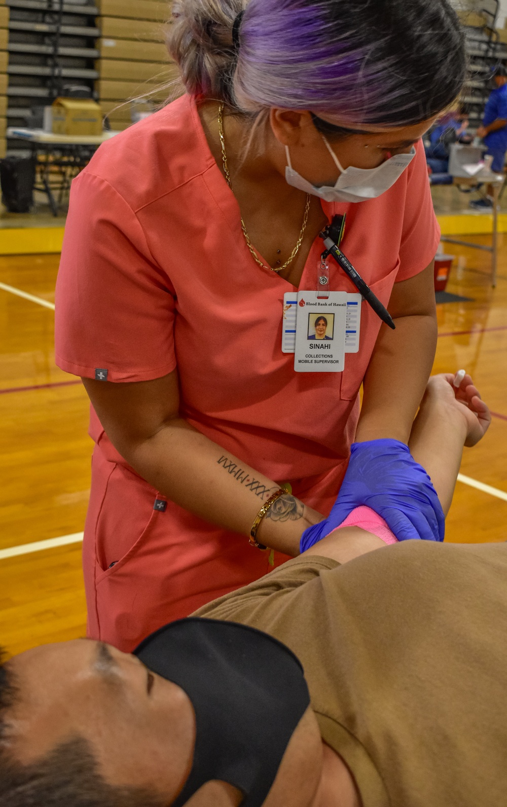 HIARNG partners to conduct a Blood Drive