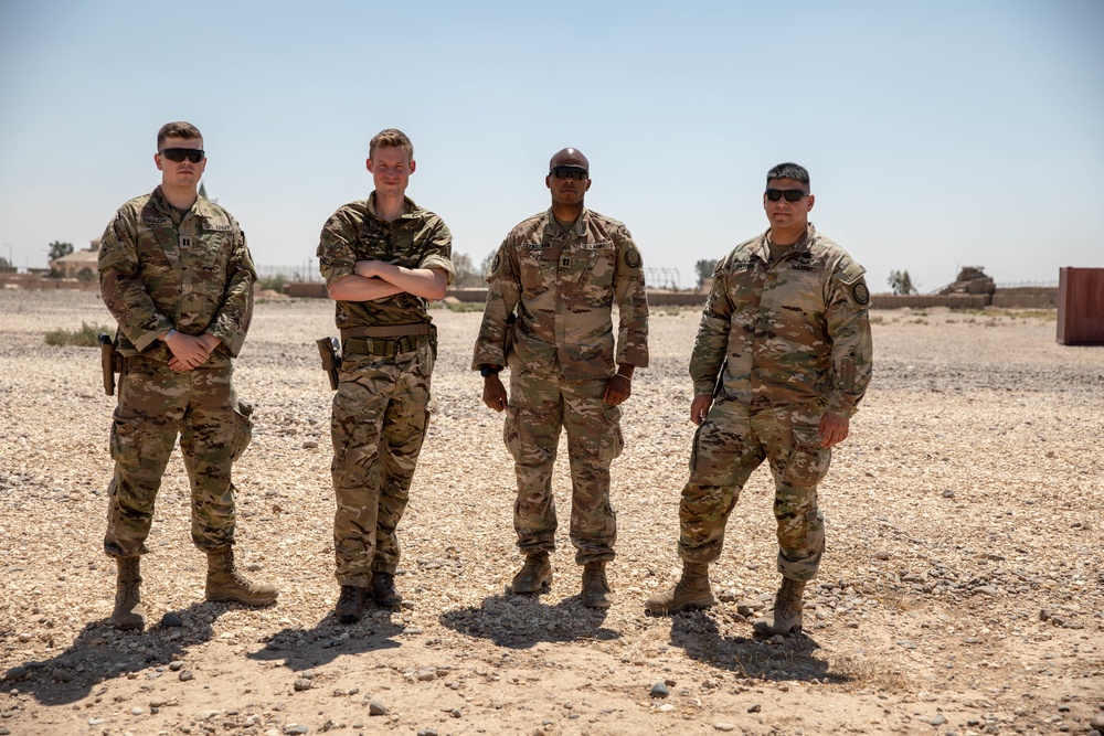 CJTF OIR Leadership poses for picture