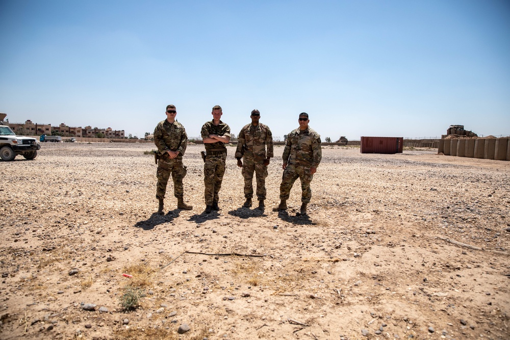 CJTF OIR Leadership poses for picture