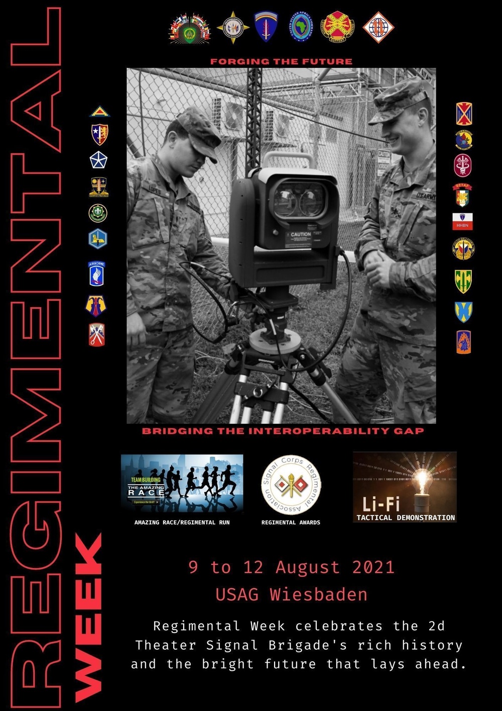 2d TSB Regimental Week poster