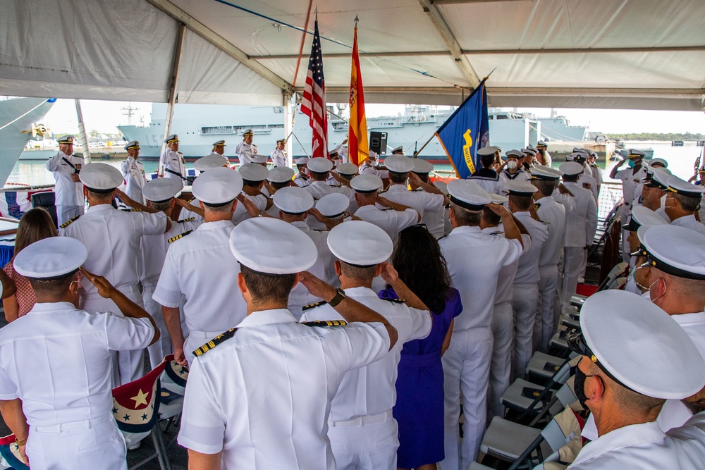 CTF 65 Holds Change of Command Ceremony Aboard USS Roosevelt