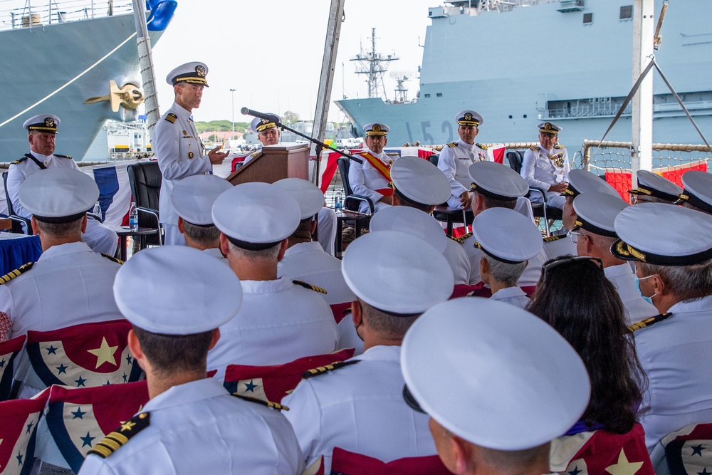 CTF 65 Holds Change of Command Ceremony Aboard USS Roosevelt