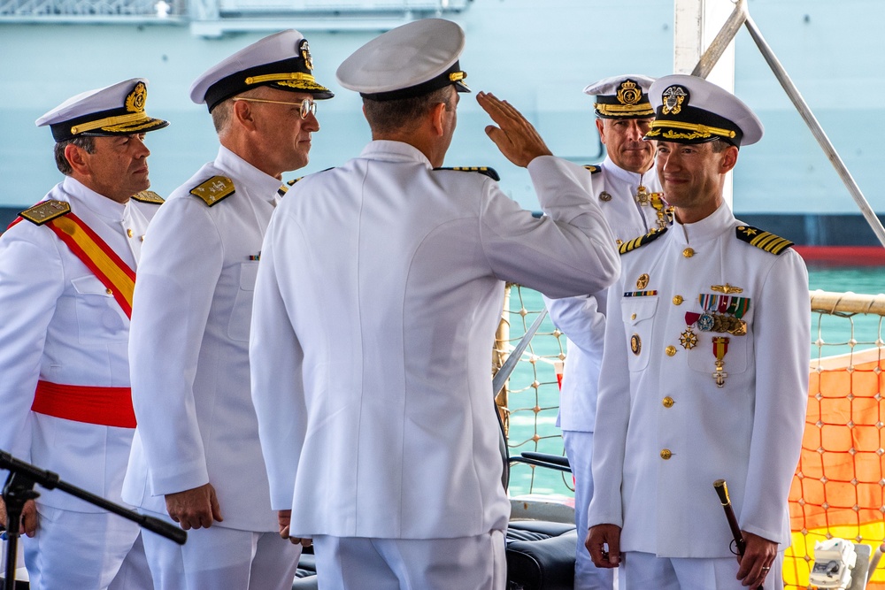 CTF 65 Holds Change of Command Ceremony Aboard USS Roosevelt