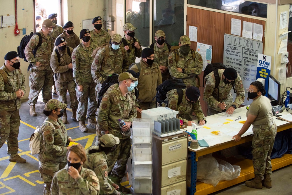 501CSW Security Forces support Operation Allies Refuge