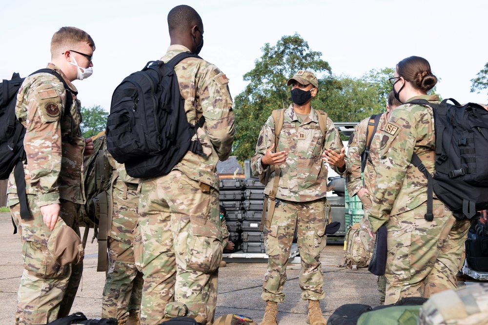 501CSW Security Forces support Operation Allies Refuge