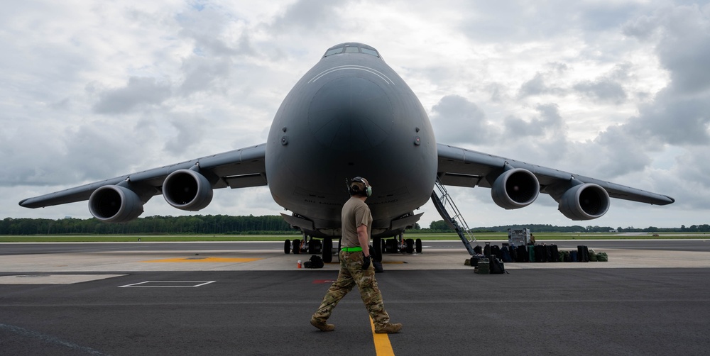 AMC Airmen support Afghanistan emergency airlift