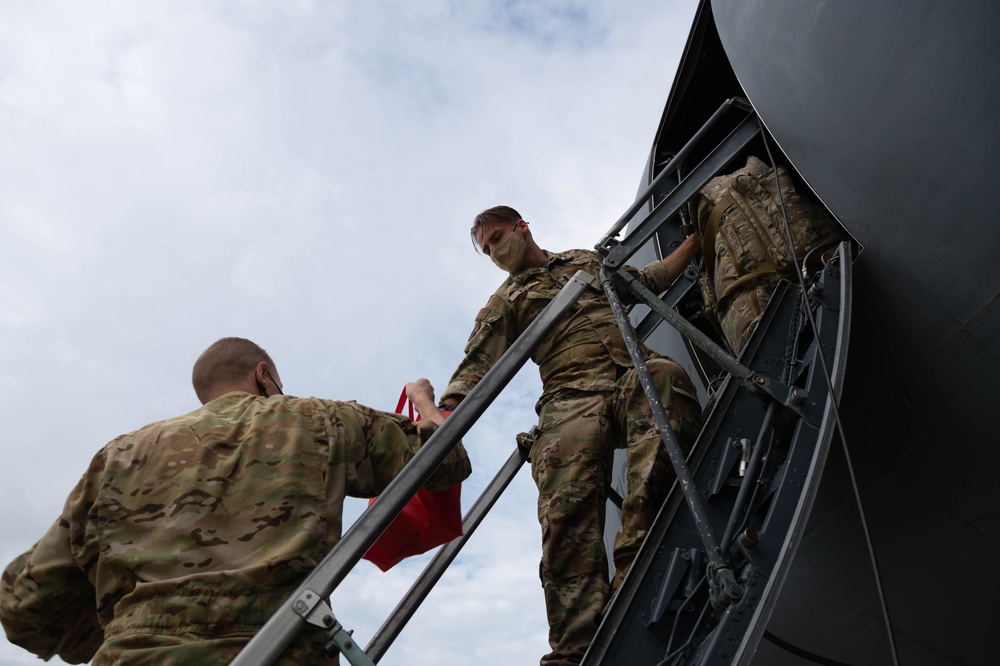 AMC Airmen support Afghanistan emergency airlift