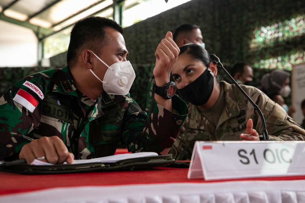 Combined Staff Exercise Garuda Shield 2021