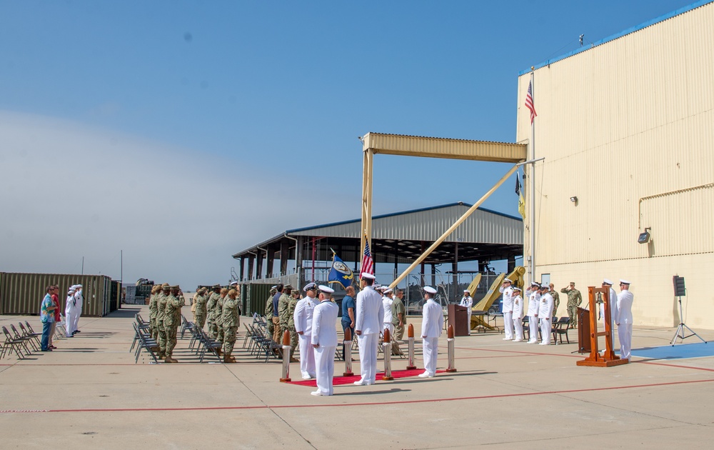 MESG 1 hold a Retirement Ceremony in honor of Chief Operations Specialist Alex Velazquez onboard NOLF Imperial Beach