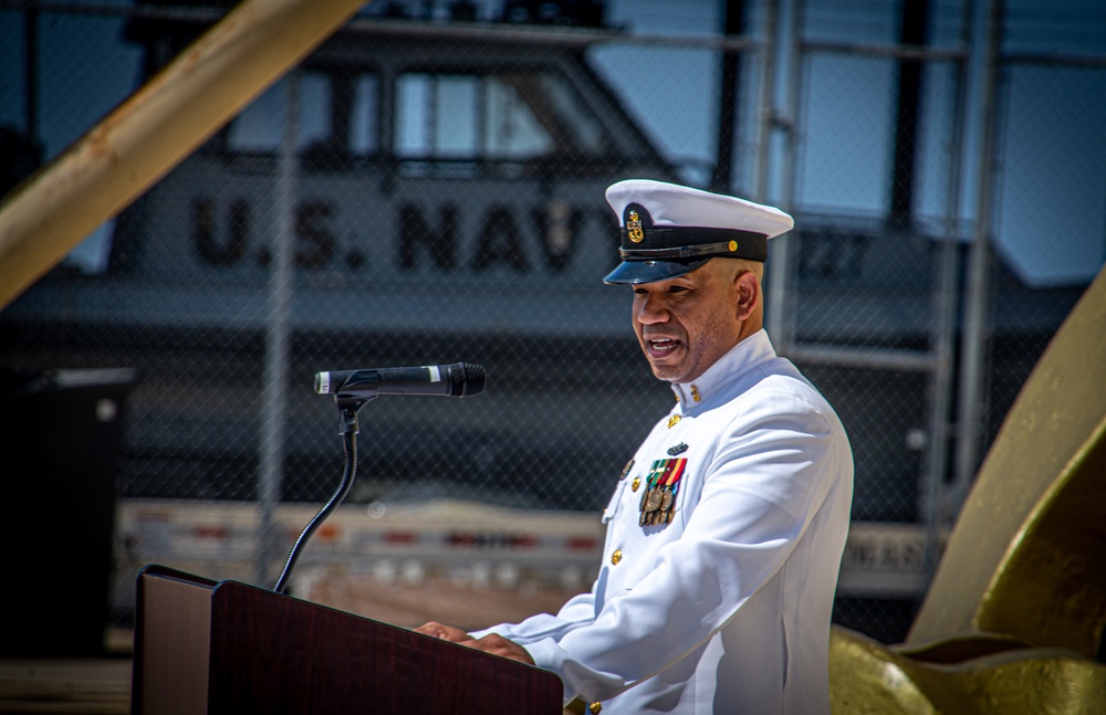 MESG 1 hold a Retirement Ceremony in honor of Chief Operations Specialist Alex Velazquez onboard NOLF Imperial Beach