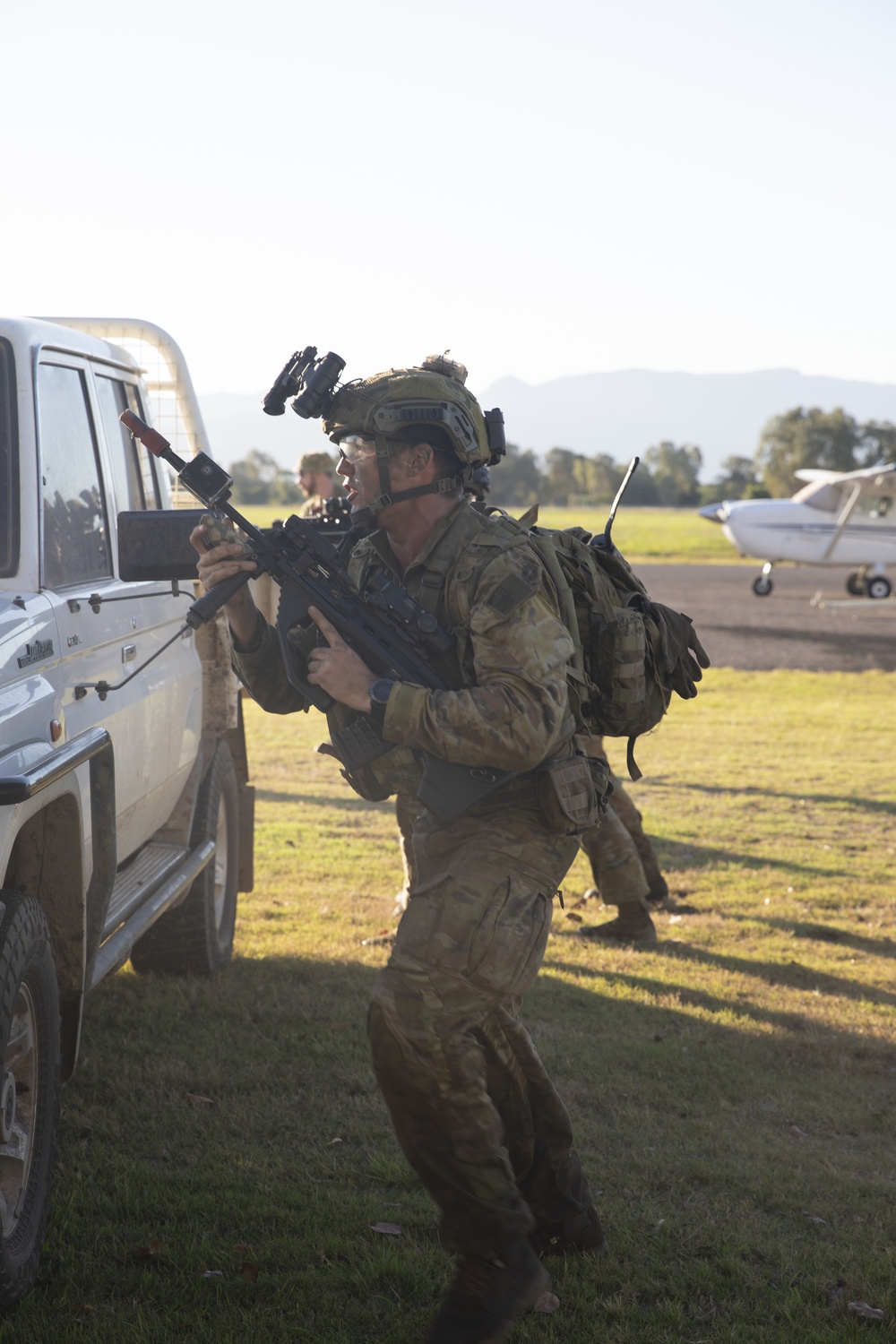 Talisman Sabre 21: Australian forces clear an airfield