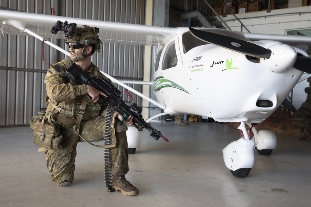 Talisman Sabre 21: Australian forces clear an airfield