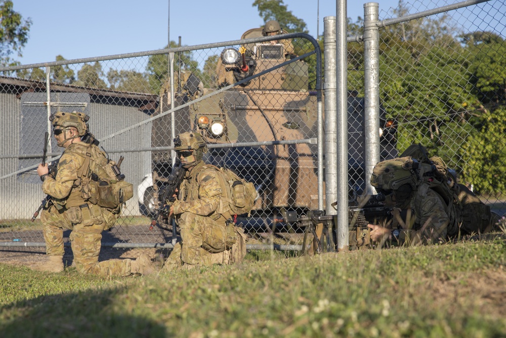 Talisman Sabre 21: Australian forces clear an airfield