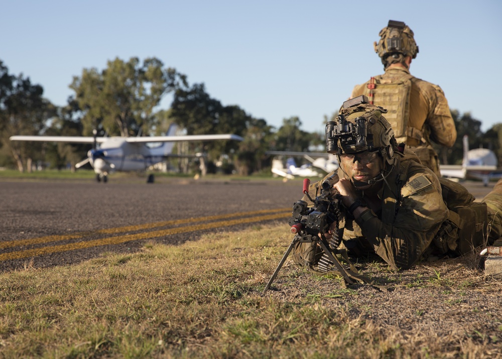 Talisman Sabre 21: Australian forces clear an airfield