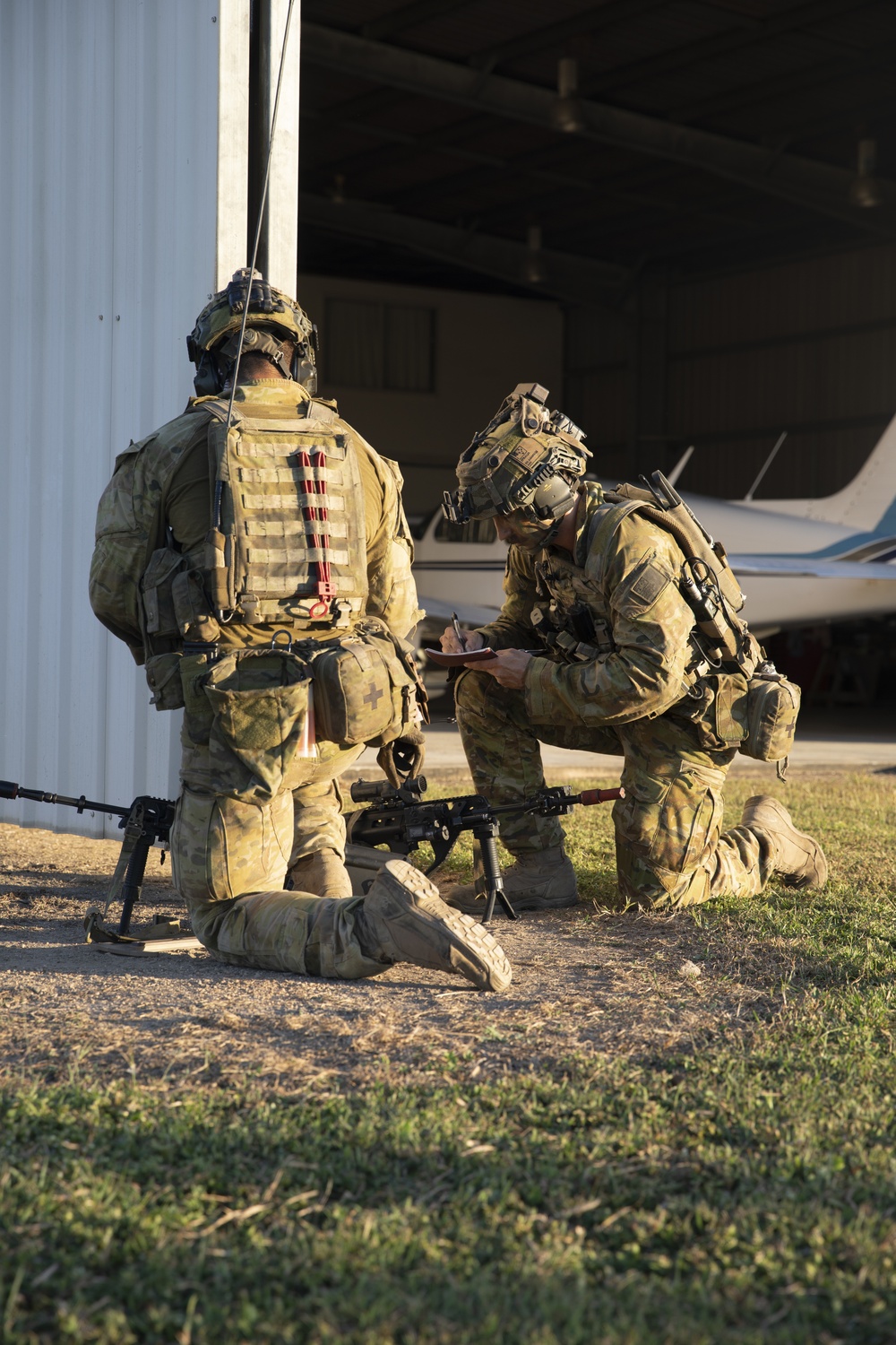 Talisman Sabre 21: Australian forces clear an airfield