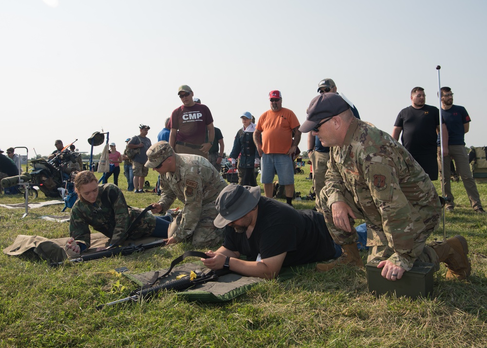 USAF High Power Rifle Team teach Small Arms Firing School