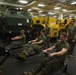 U.S. Marines with the 31st MEU conduct Squad PT during Corporals Course