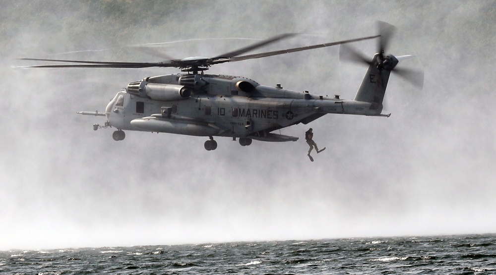 Latvian, U.S. Special Forces Conduct Joint Helocast Training at Camp Grayling