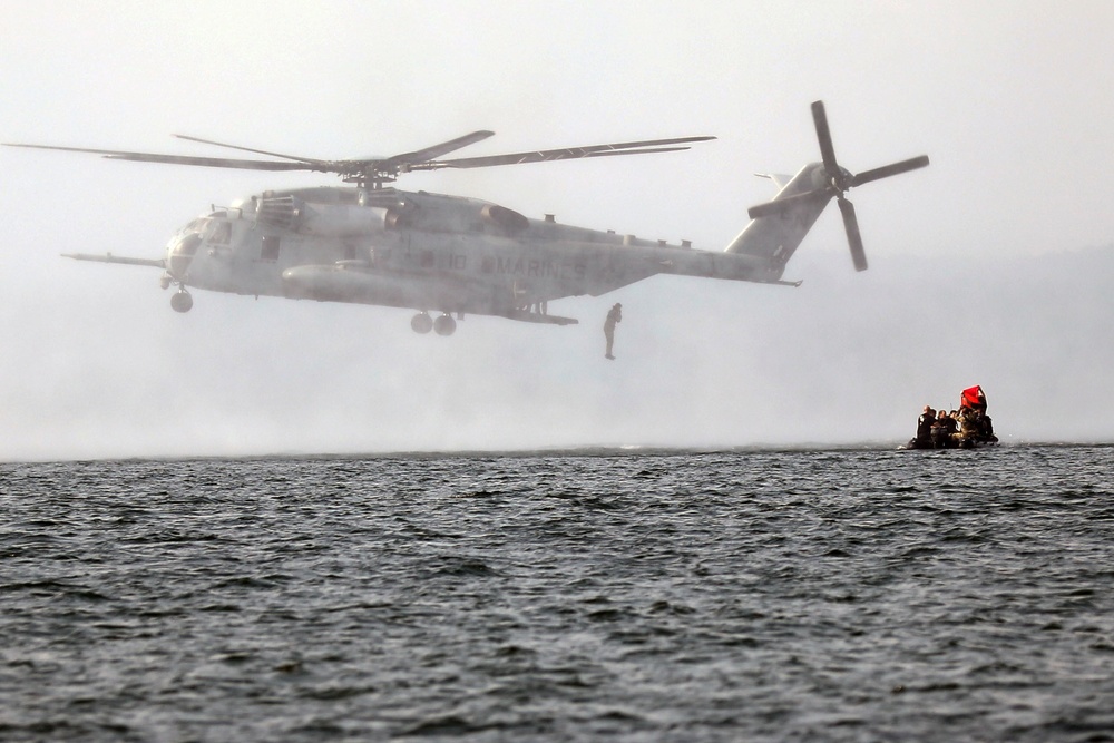 Latvian, U.S. Special Forces Conduct Joint Helocast Training at Camp Grayling
