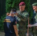 Maj. Nicole Dallocchio receives her medal