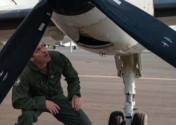 RC-26 provides DoD support by aerial mapping for wildland fire fighting effort