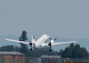 RC-26 provides DoD support by aerial mapping for wildland fire fighting effort