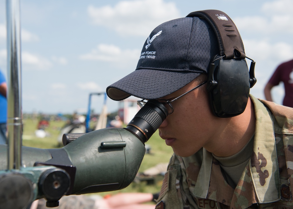 USAF High Power Rifle Team teach Small Arms Firing School