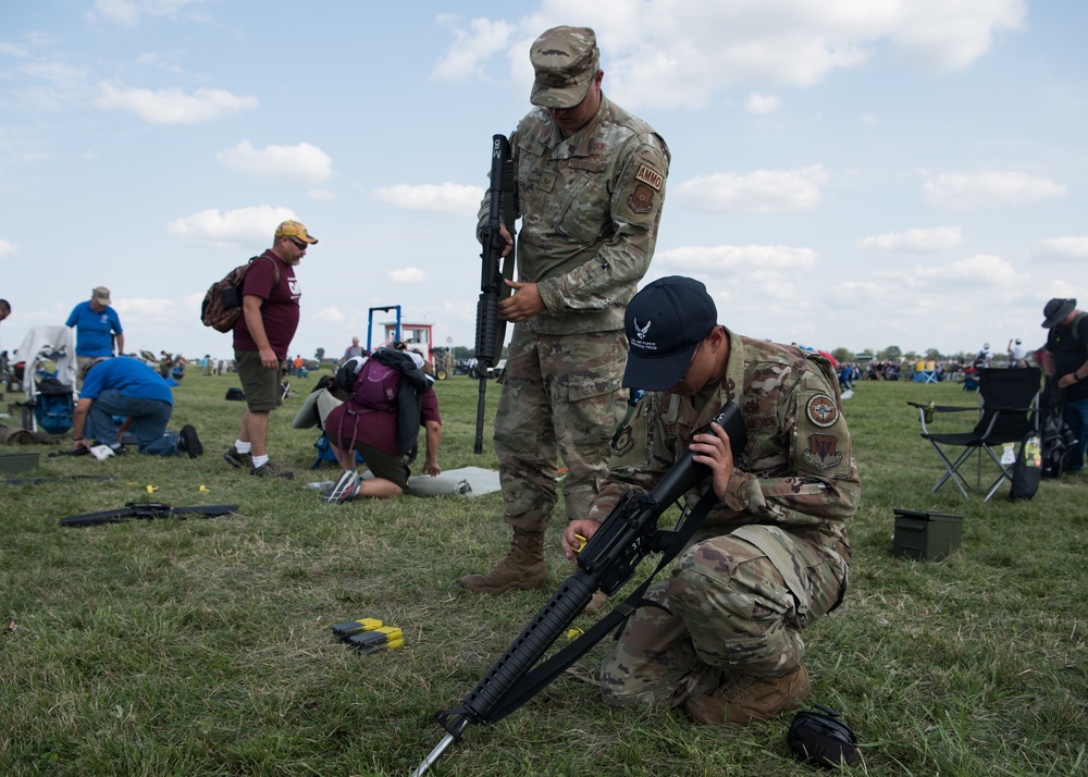 USAF High Power Rifle Team teach Small Arms Firing School