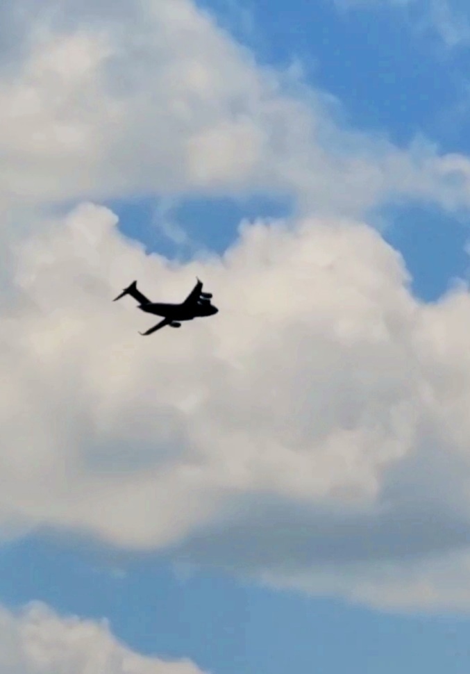 C-17 Globemaster III training operations at Fort McCoy