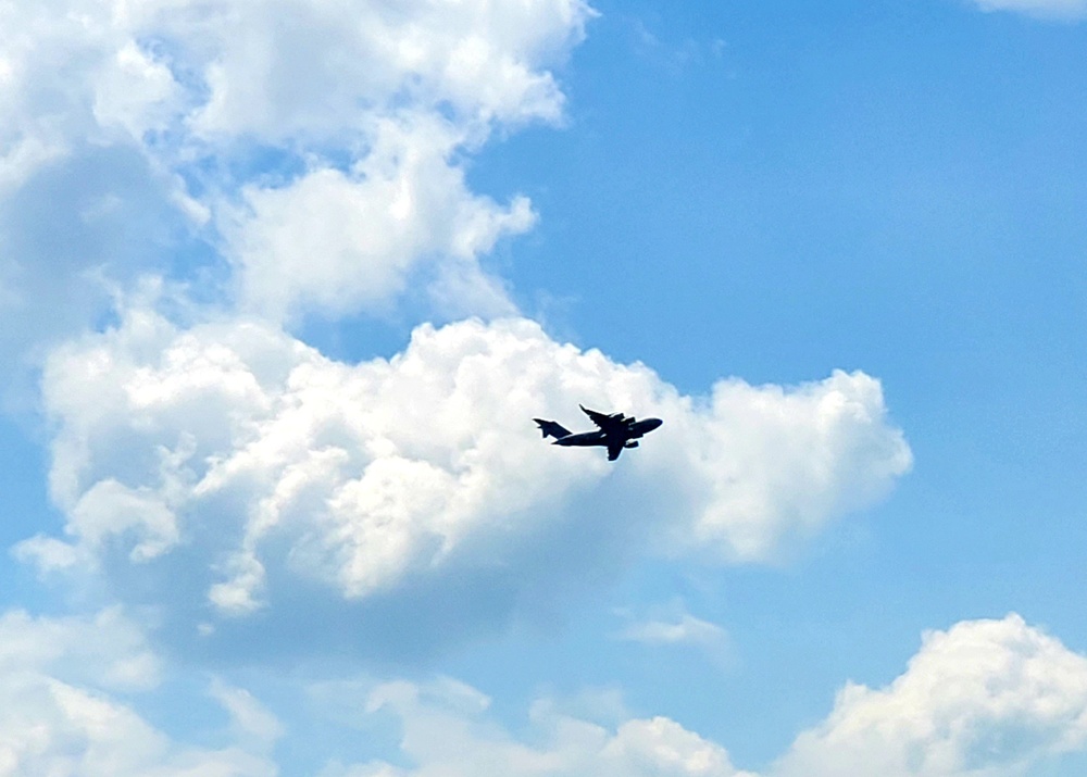 C-17 Globemaster III training operations at Fort McCoy